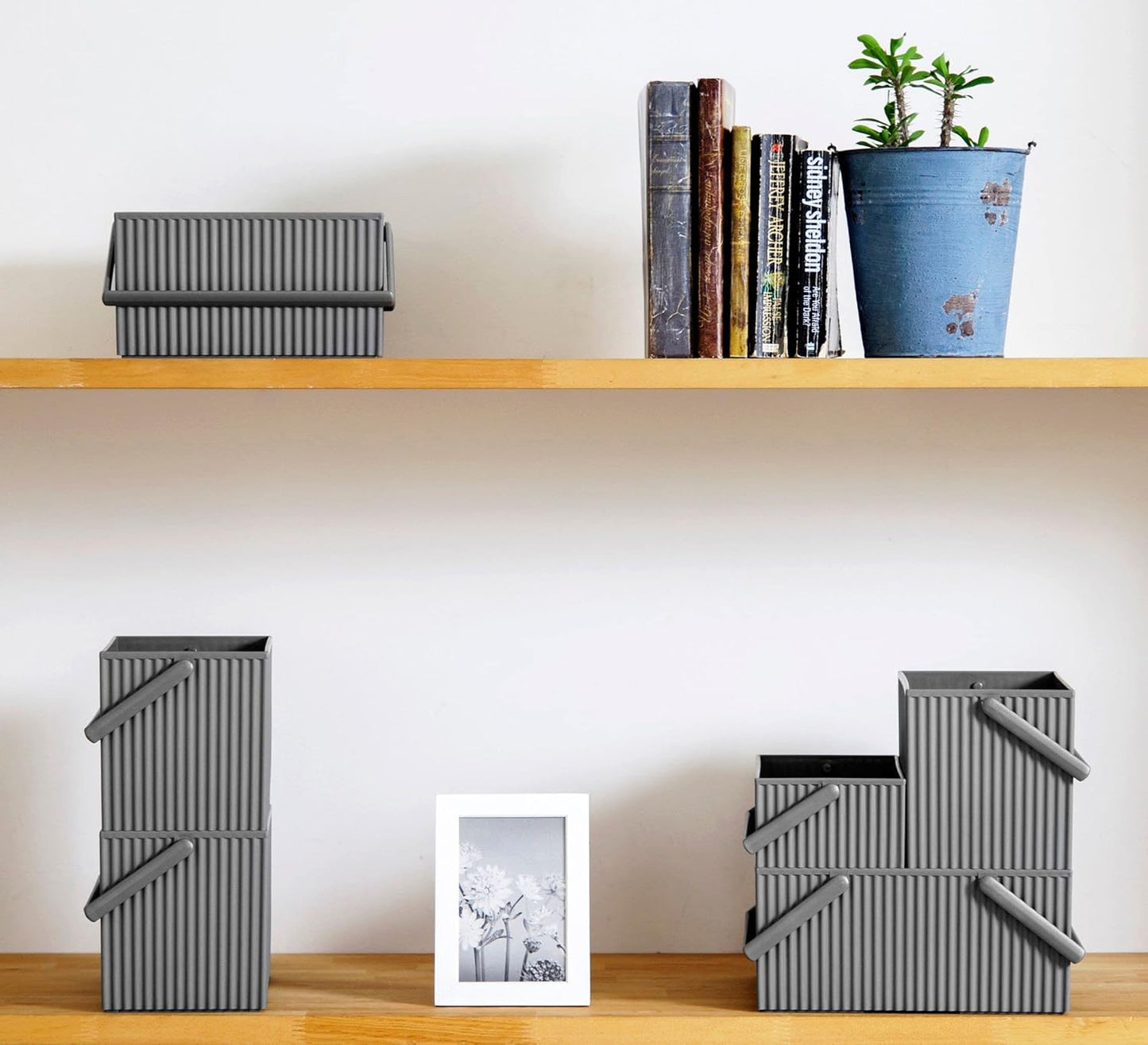 Hachiman Omnioffre S Storage Box - Mustard