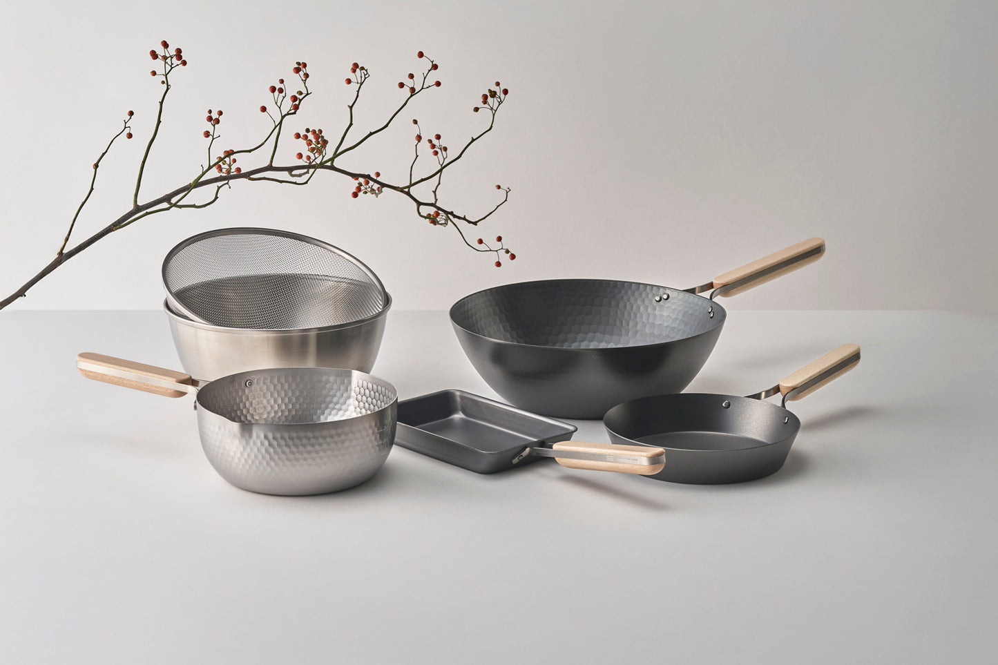 Enzo Stainless Steel Yukihira Pot 20cm