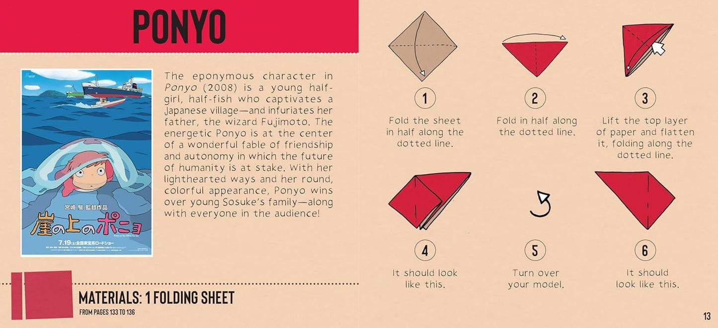 Studio Ghibli Origami