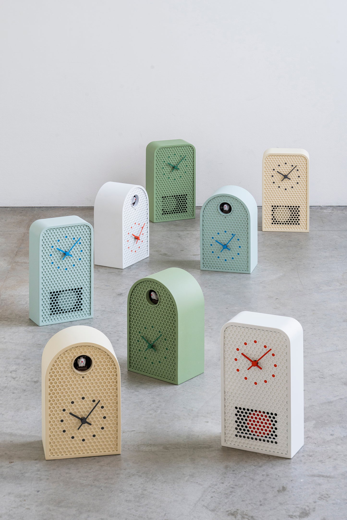 Lemnos MOOV Japanese Designer Pendulum Clock - Ivory