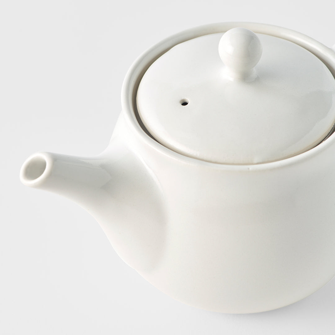 Teapot Rounded White 420ml