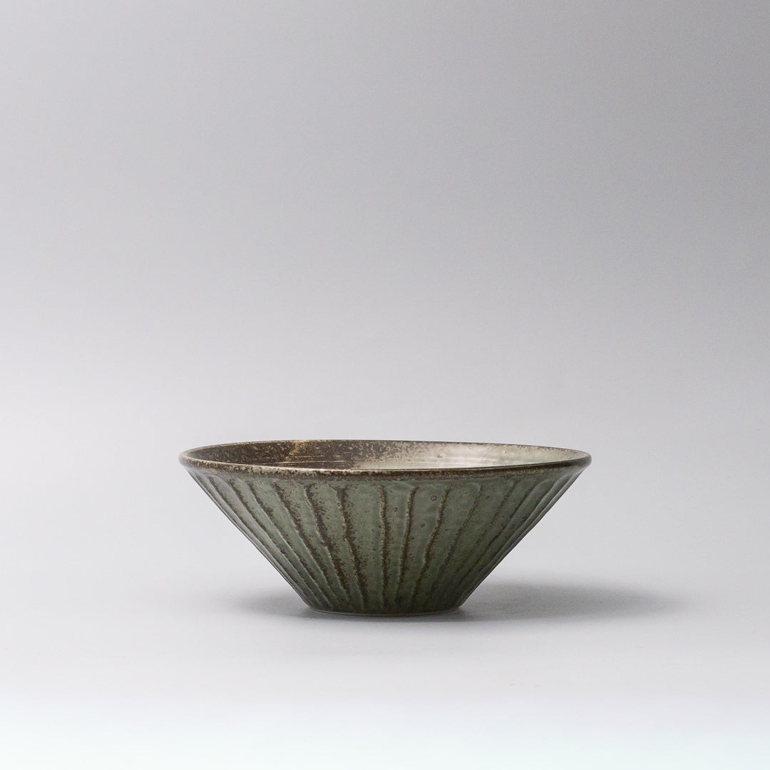 Craft Green V Shape Bowl 18cm