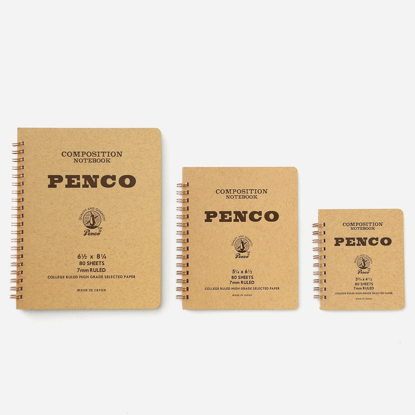 Hightide Penco Coil Lined Notebook M - Mint