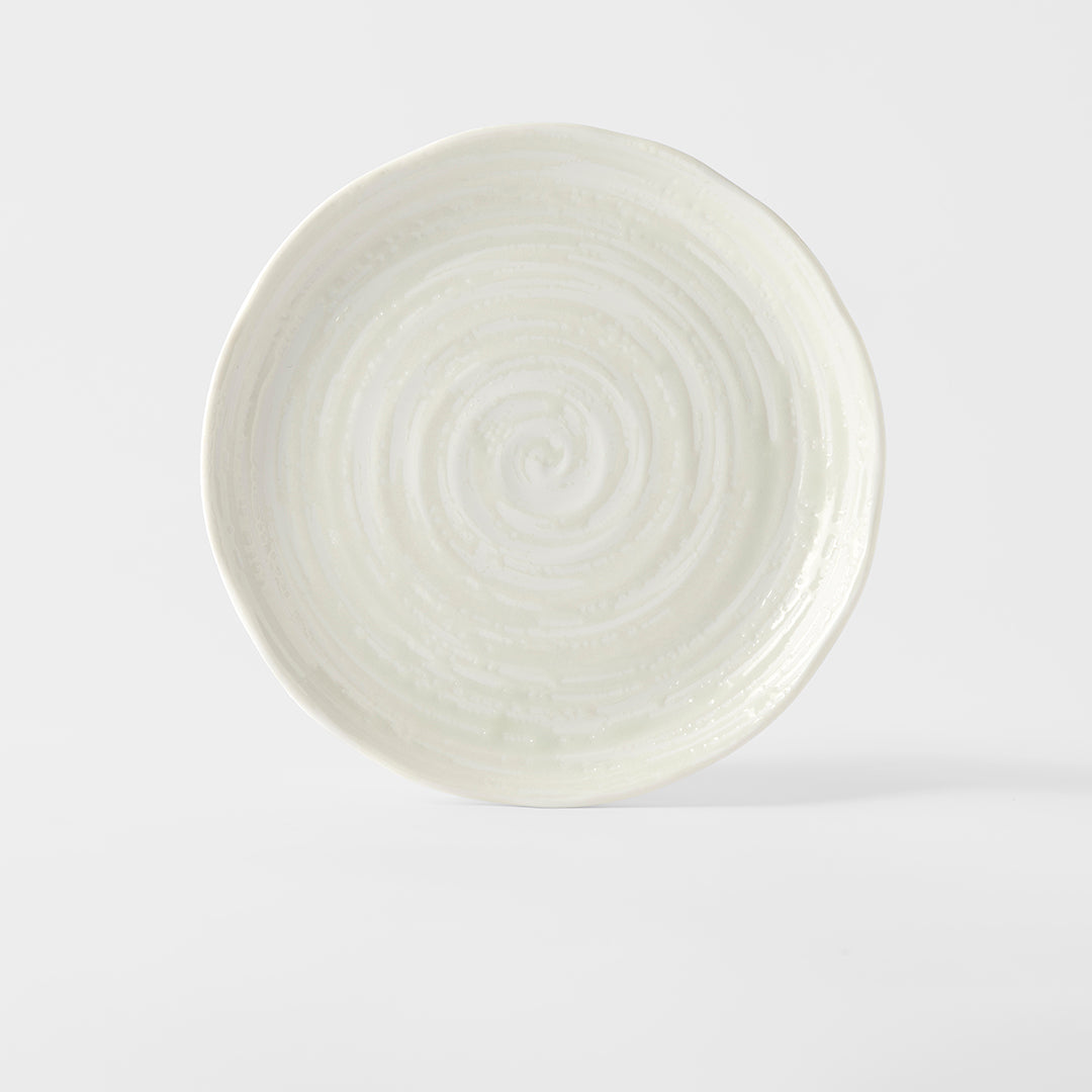 Spiral White Side Plate 21.5cm
