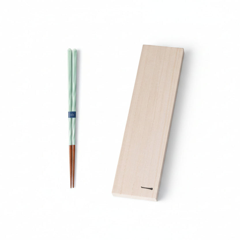 Kawai Kurabi Light Green Chopsticks 23cm