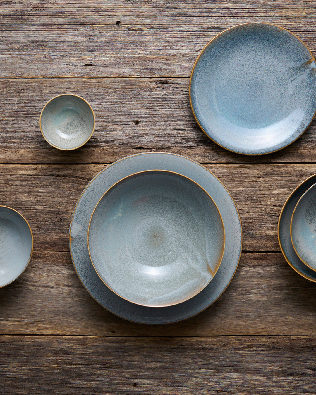 Steel Grey large oval bowl 19cm