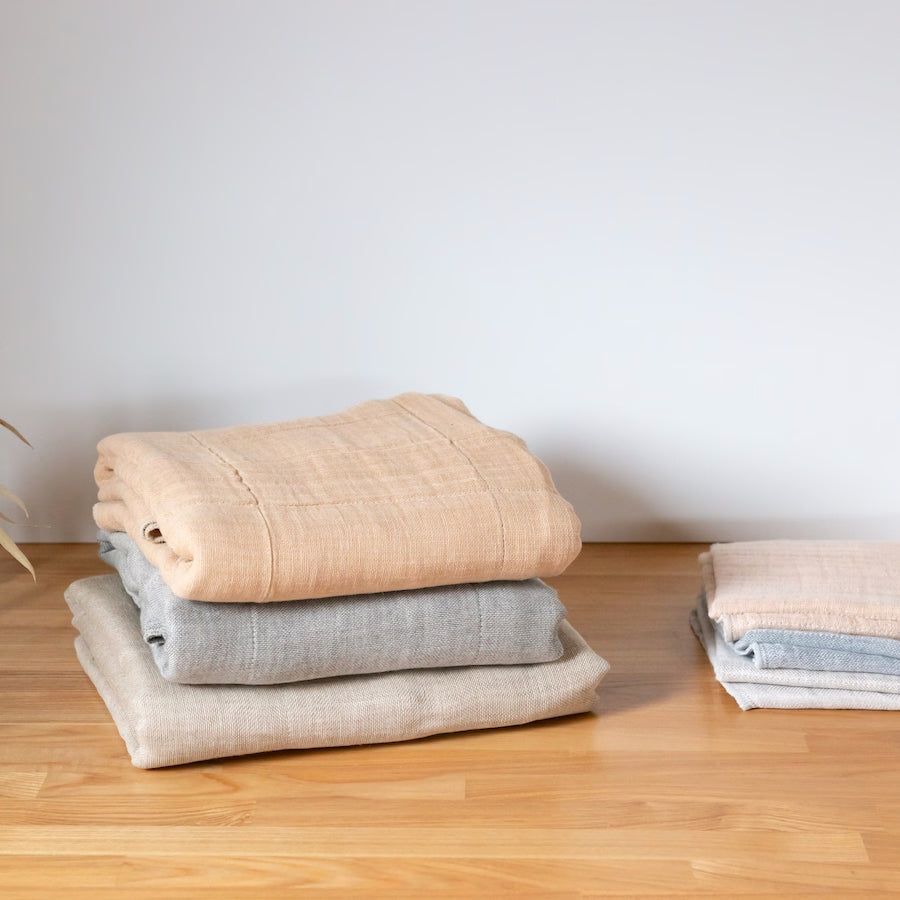 Natural Bath Towel - Binchotan Charcoal
