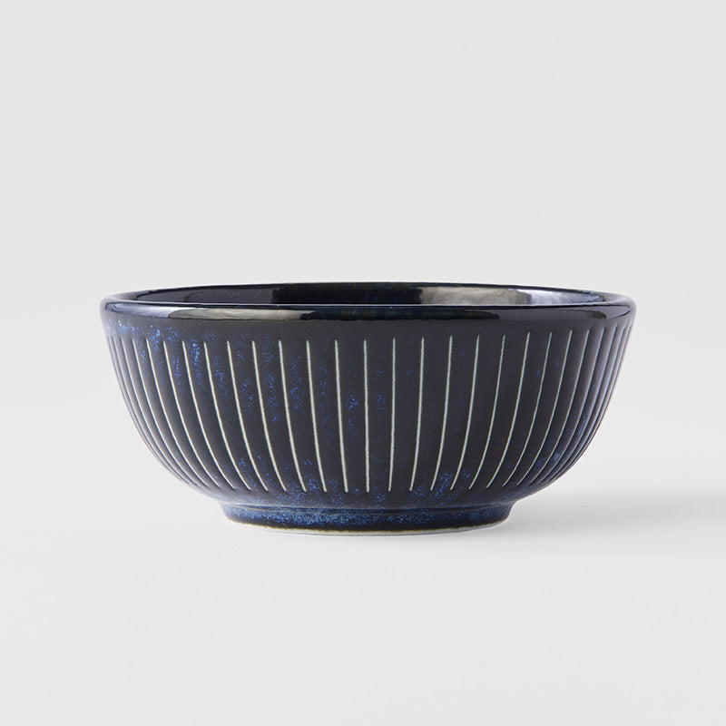 Ridged Indigo Ramekin 10cm
