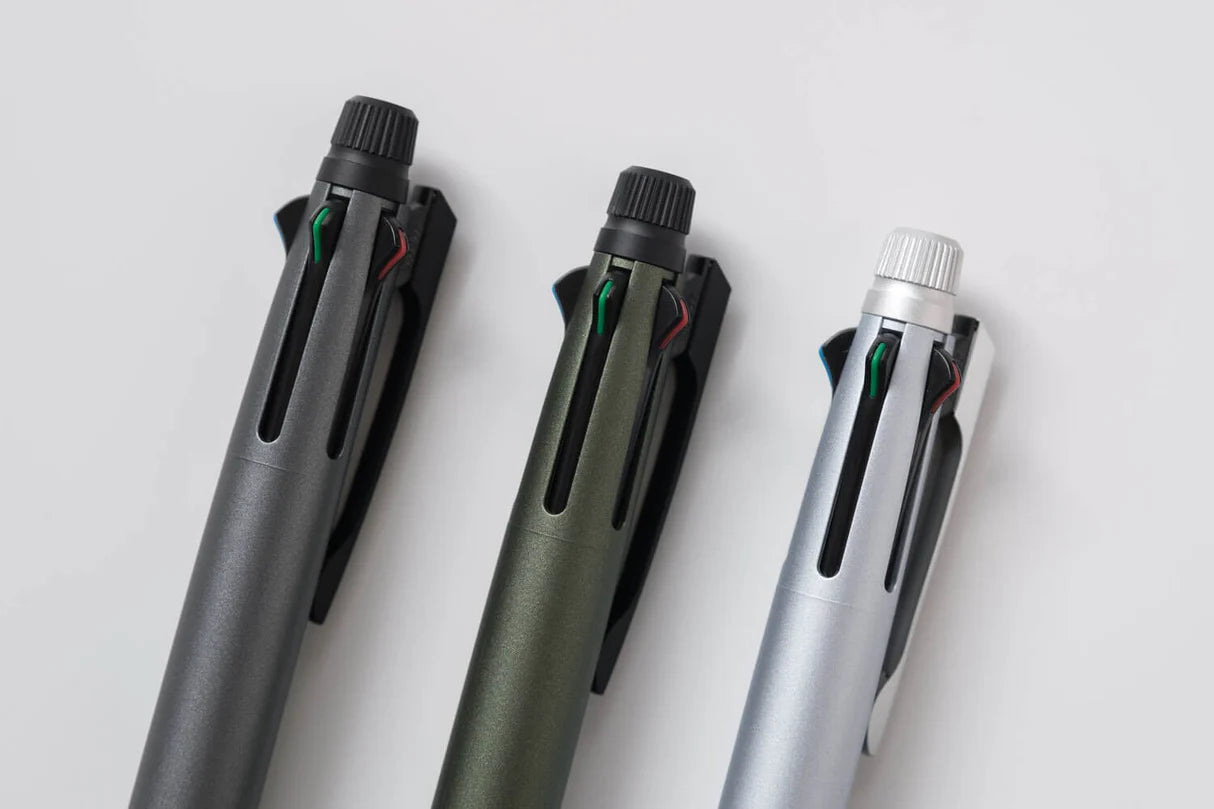Uni Jetstream 4&1 Metal Edition Multi Pen - Dark Green