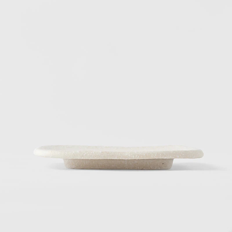 Shell White Square Slab 19cm