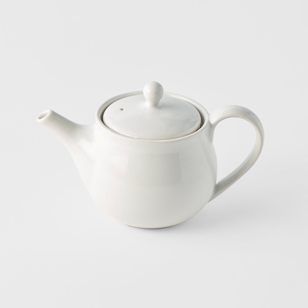 Teapot Rounded White 400ml