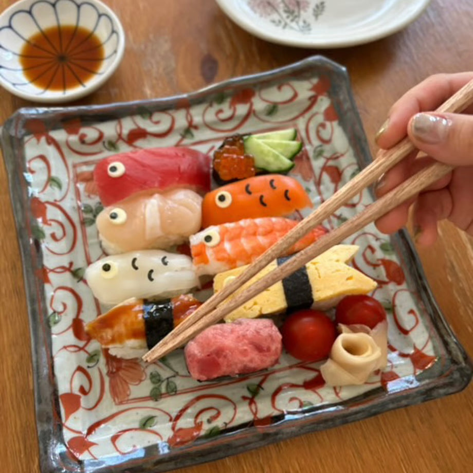 Kawai Tetoca Mandarine Chopsticks 23cm