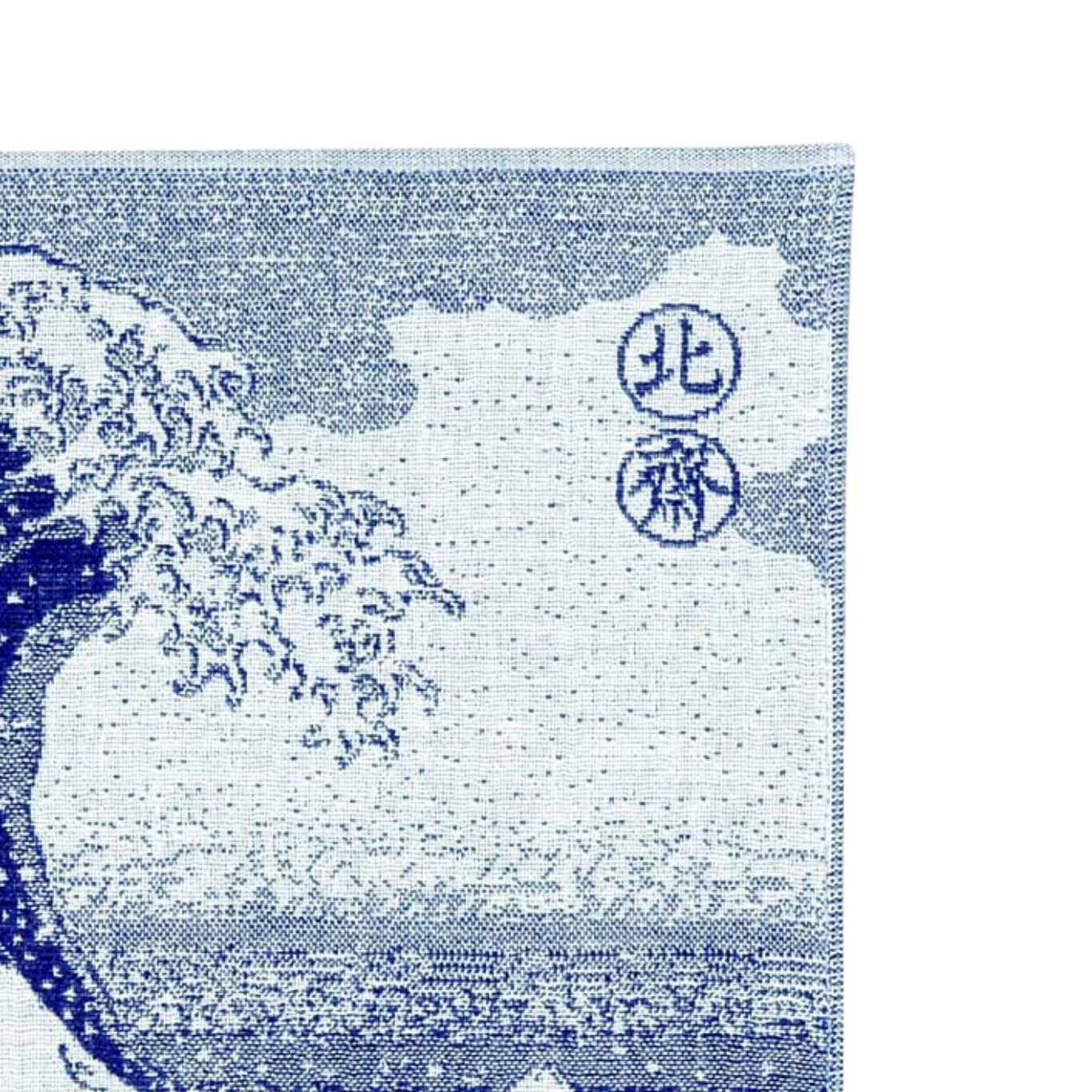 The Great Wave Cotton Handkerchief 25 x 25cm