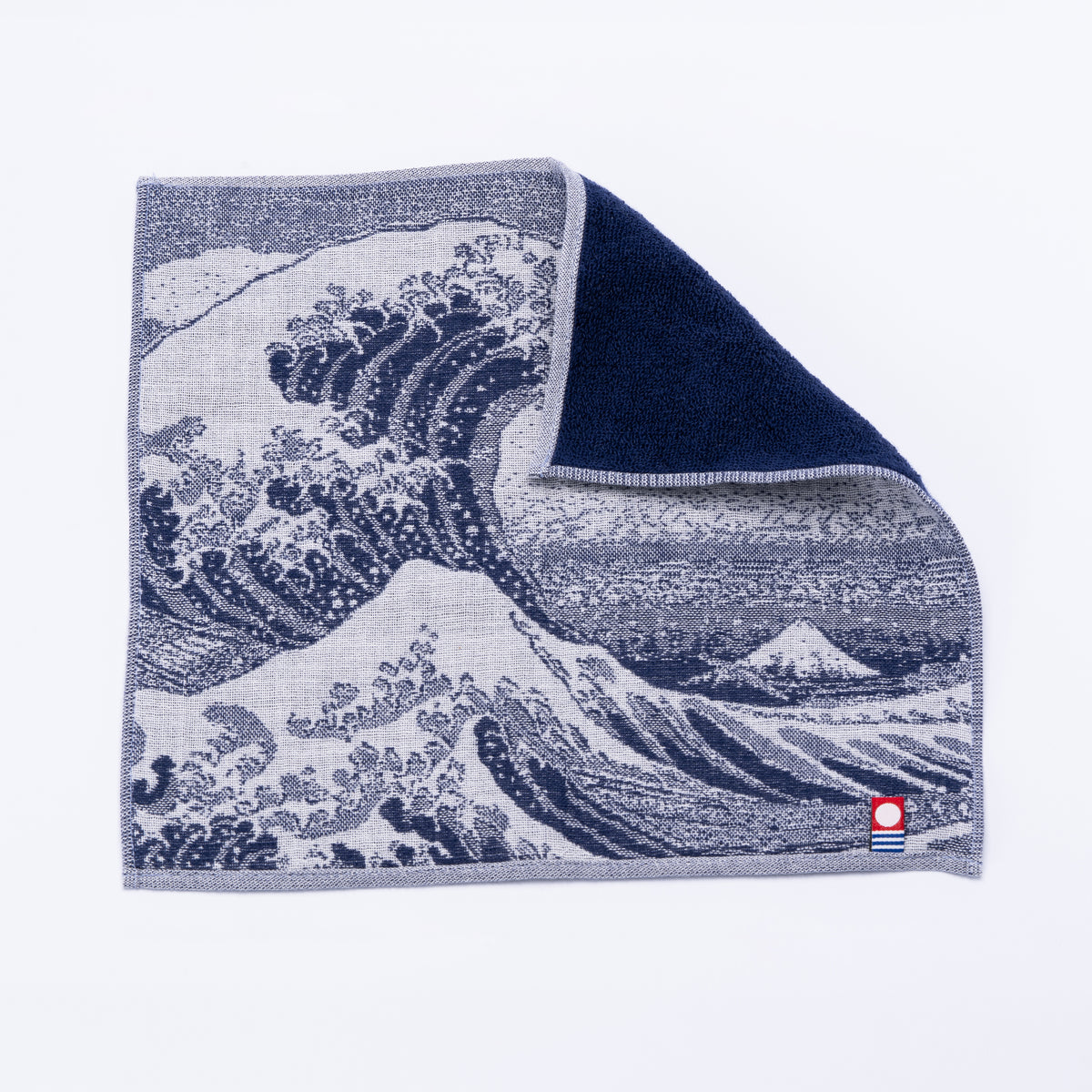 The Great Wave Cotton Handkerchief 25 x 25cm