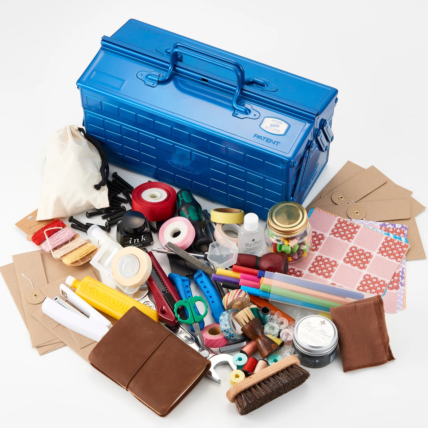 Toyo Steel Cantilever Toolbox ST-350 Beige