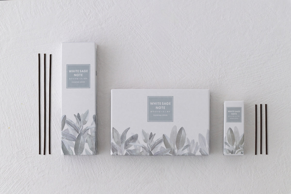 White Sage Note Incense Stick Small