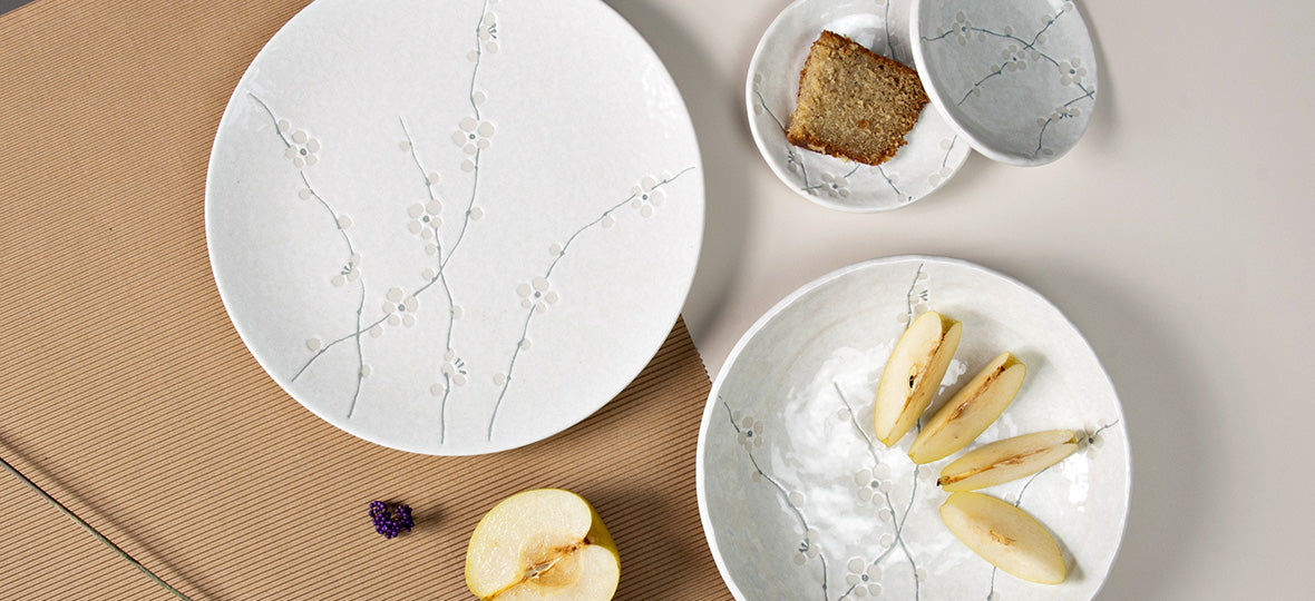 White Blossom Small Plate 13cm
