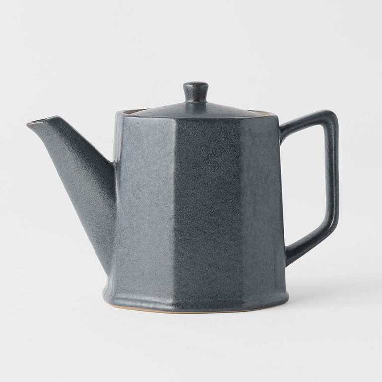 Teapot Octagonal Black 560ml