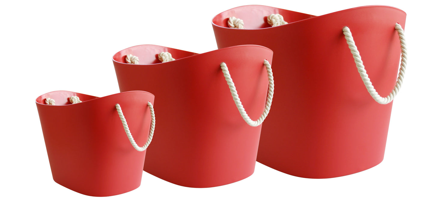 Hachiman Balcolore S Storage Basket 7L - Cafe Au Lait