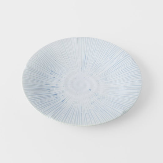 Ice Drift blue side plate 22cm