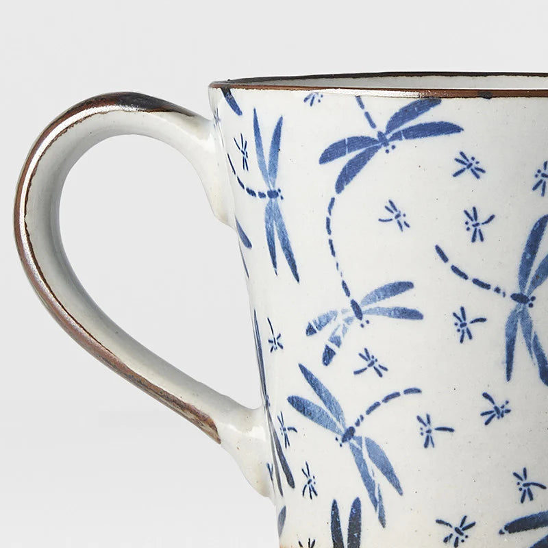 Dragonfly mug with handle 200ml