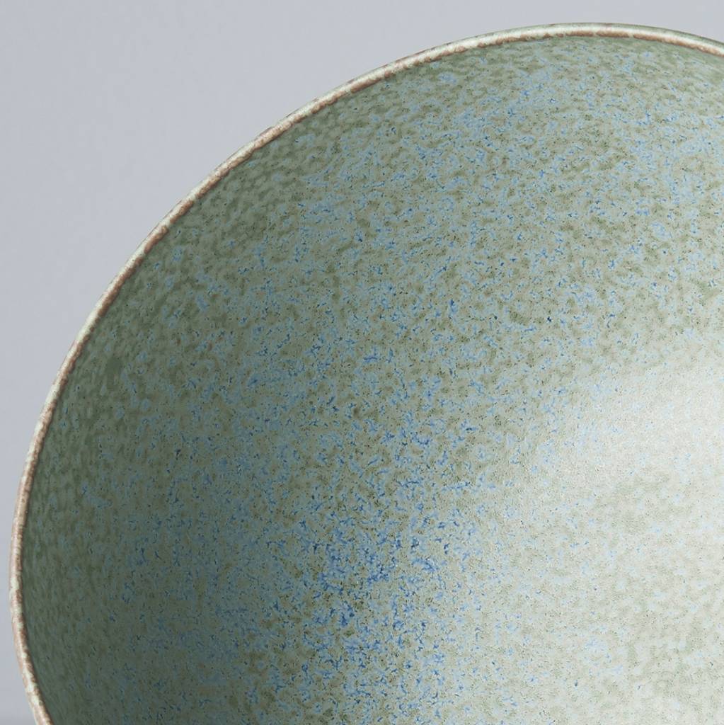 Green Fade U-shape bowl 15.5cm