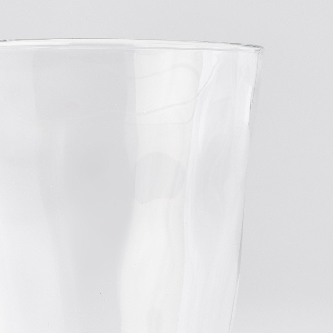 Glass tumbler free form 11cm