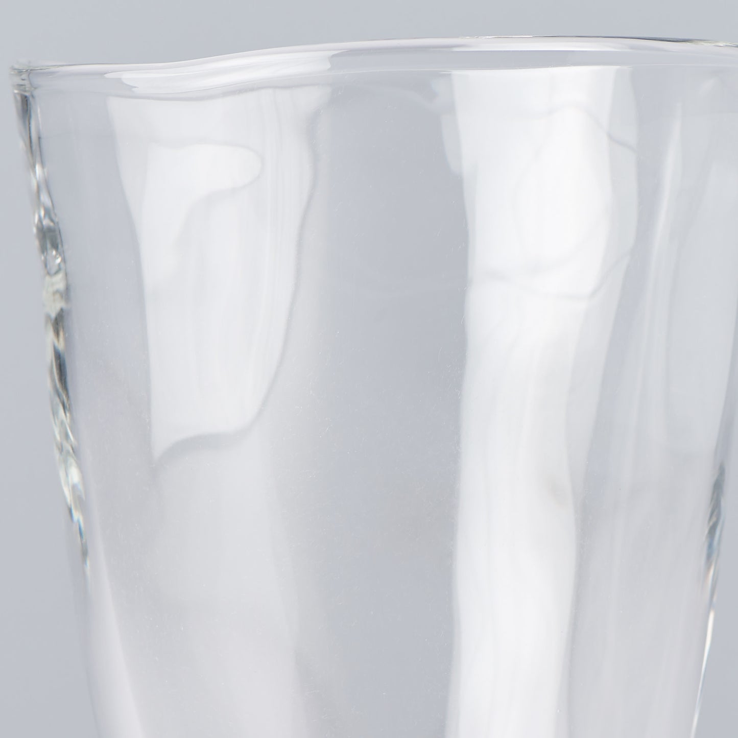 Glass tumbler free form 11cm