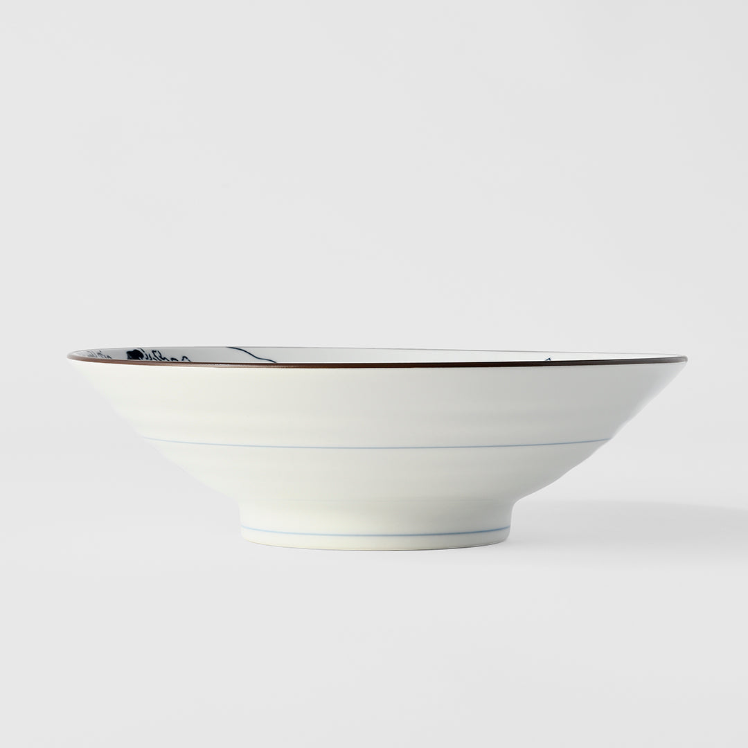 Great Wave Ramen Bowl 24cm