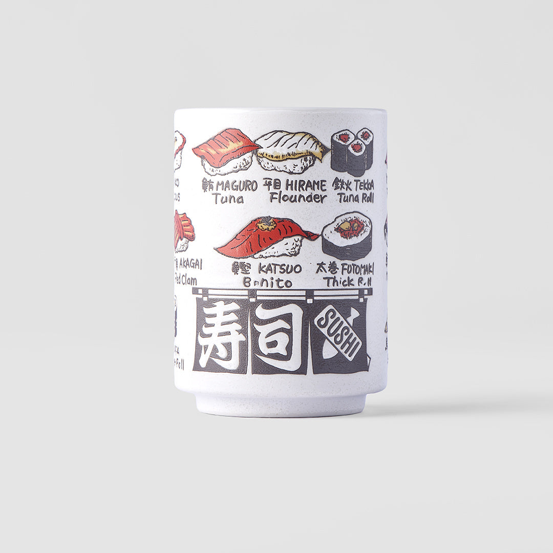 Sushi mug sushi pieces 10cm