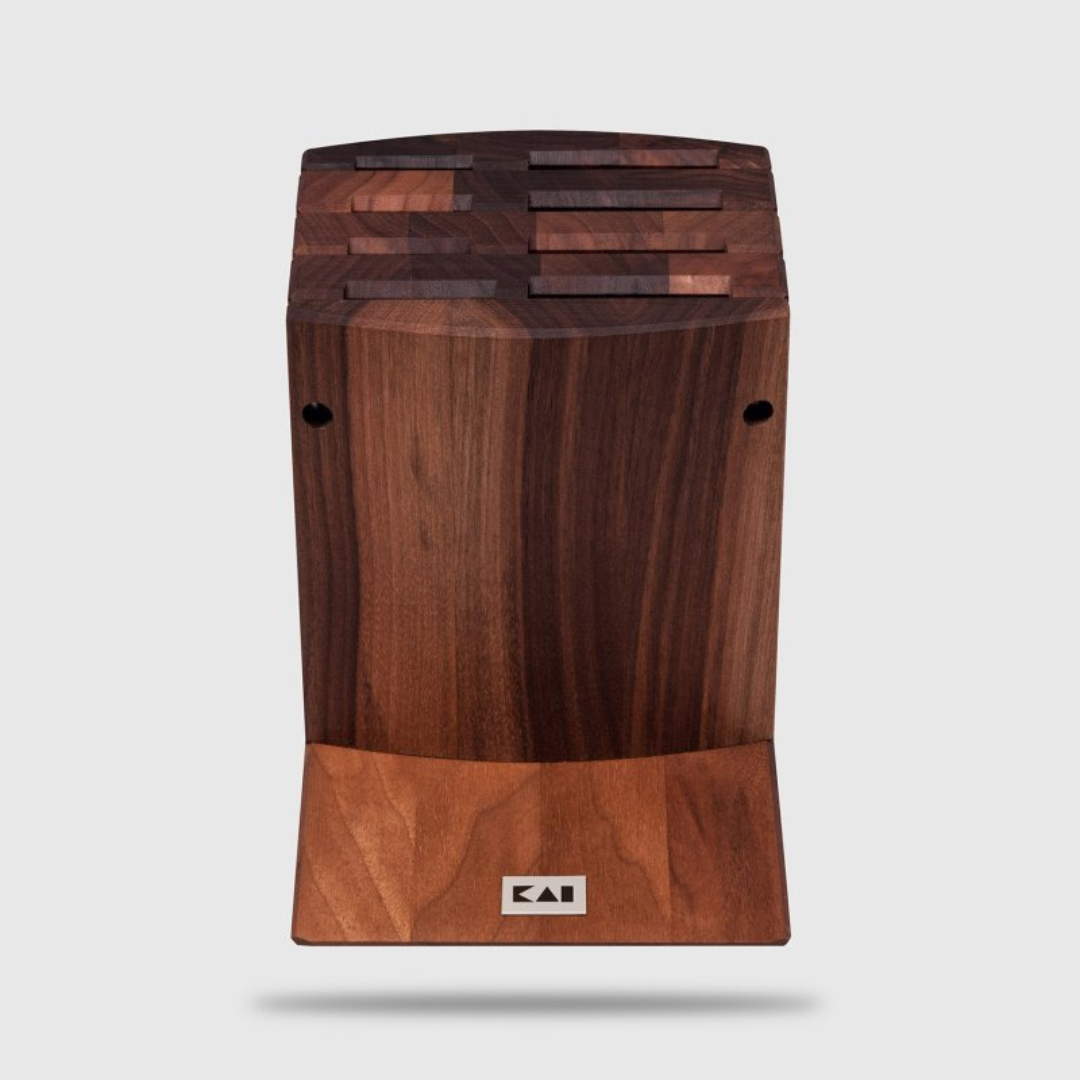 Kai Knife Block Walnut