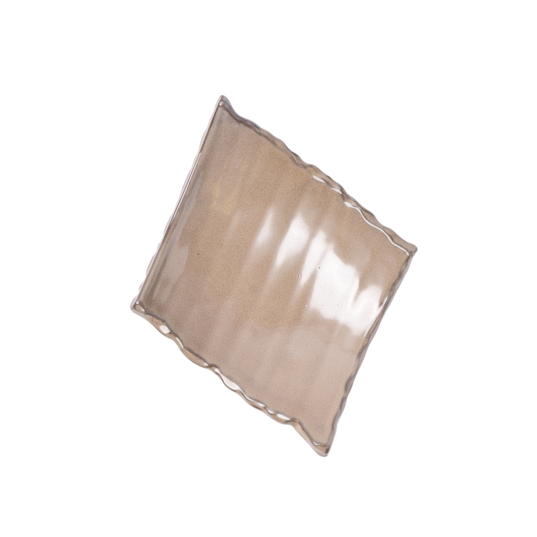 Dune Swept Side Serving Plate 26cm