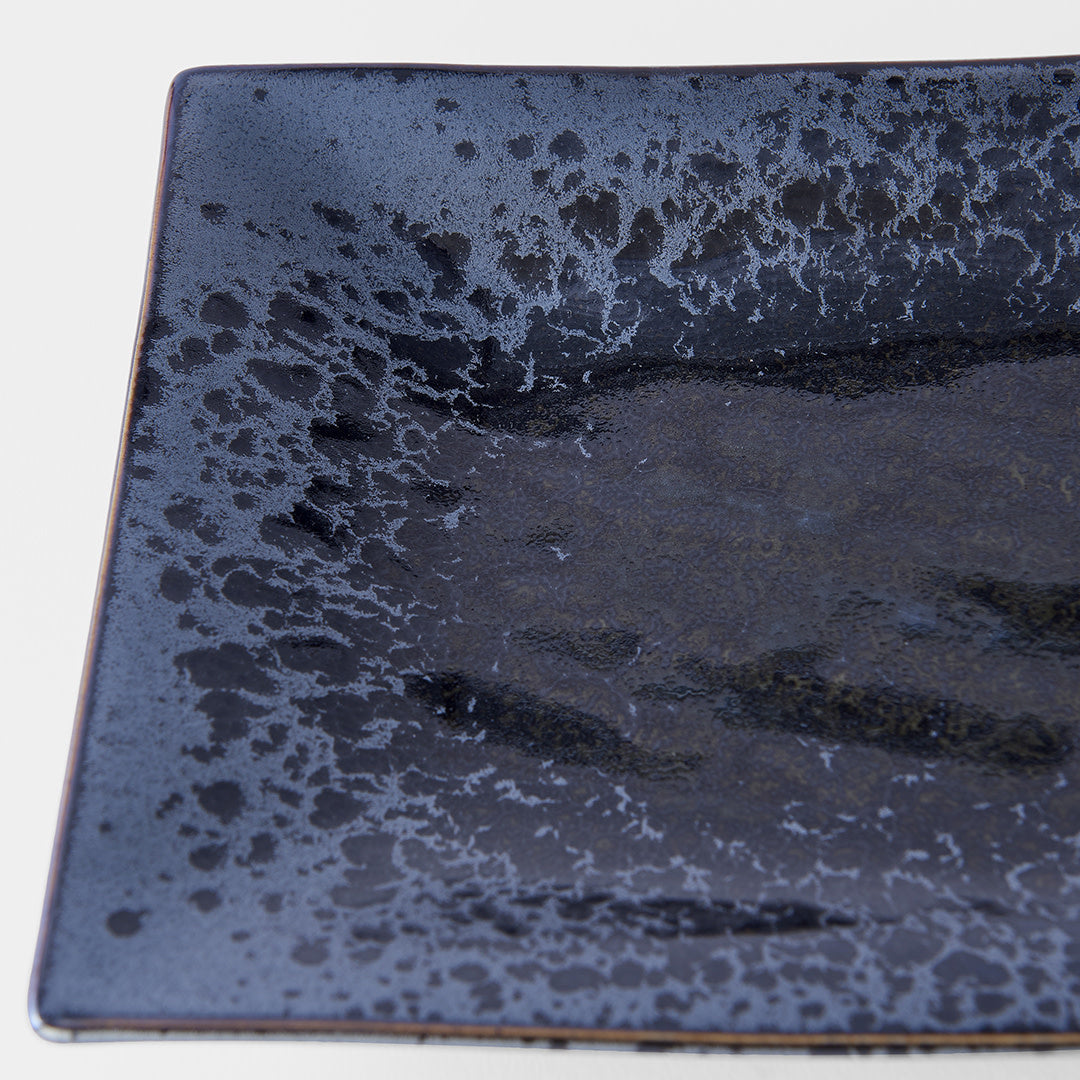Black Pearl rectangular platter 33cm