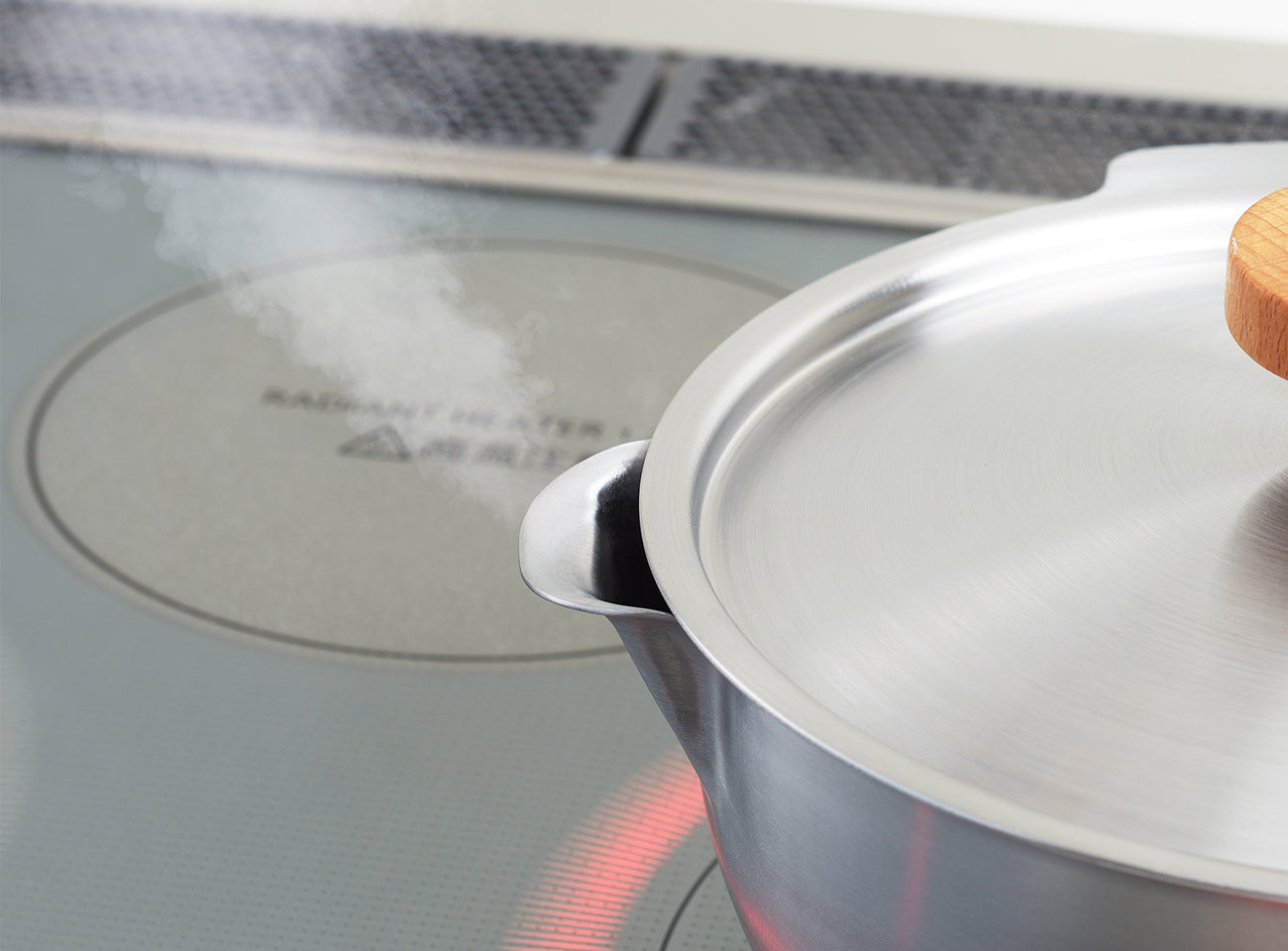 Aikata Lid for Double-mouthed Stainless Steel Yukihira Pot 20cm