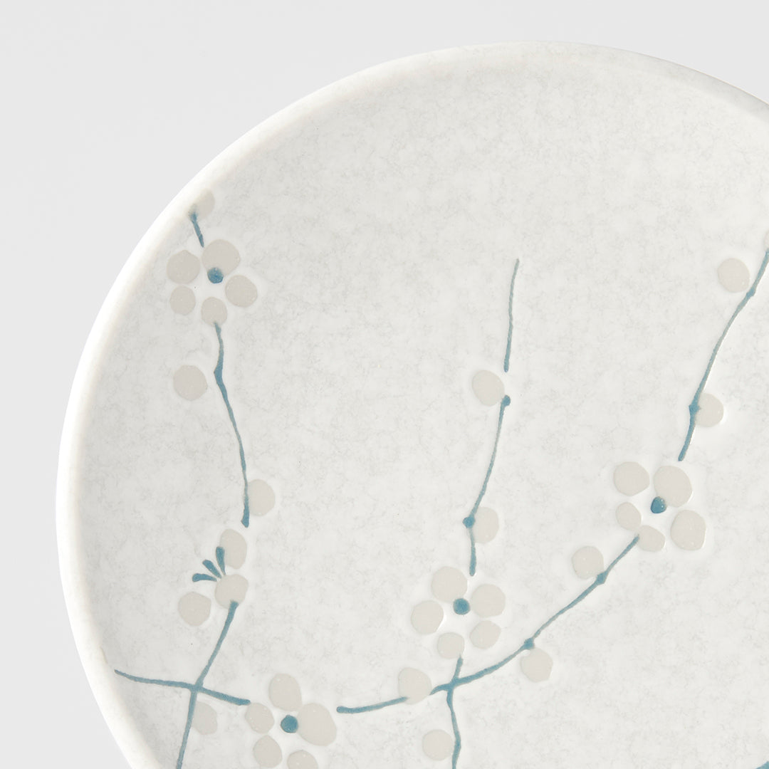 White Blossom tapas plate 17cm