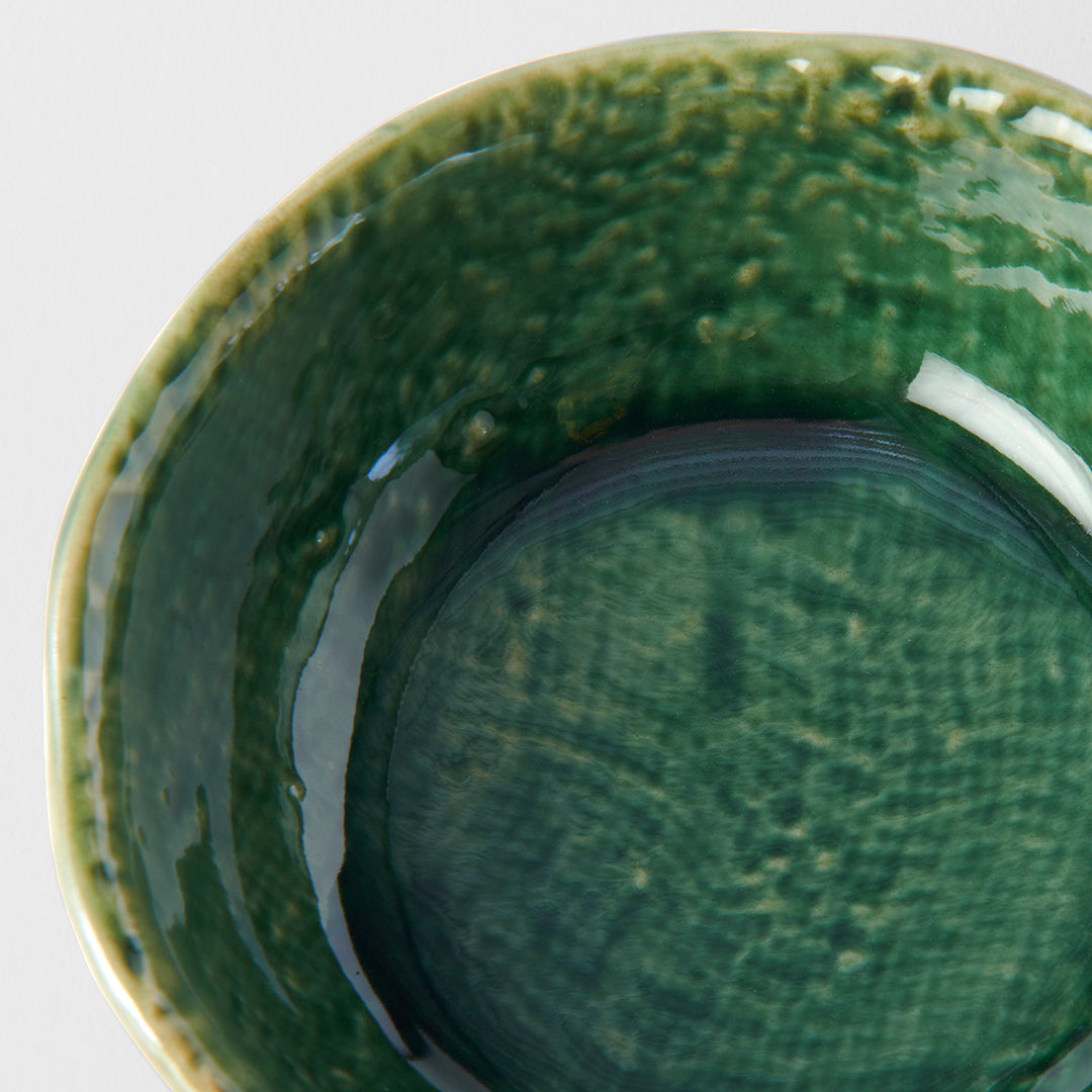 Oribe Green Round Sauce Dish 8cm