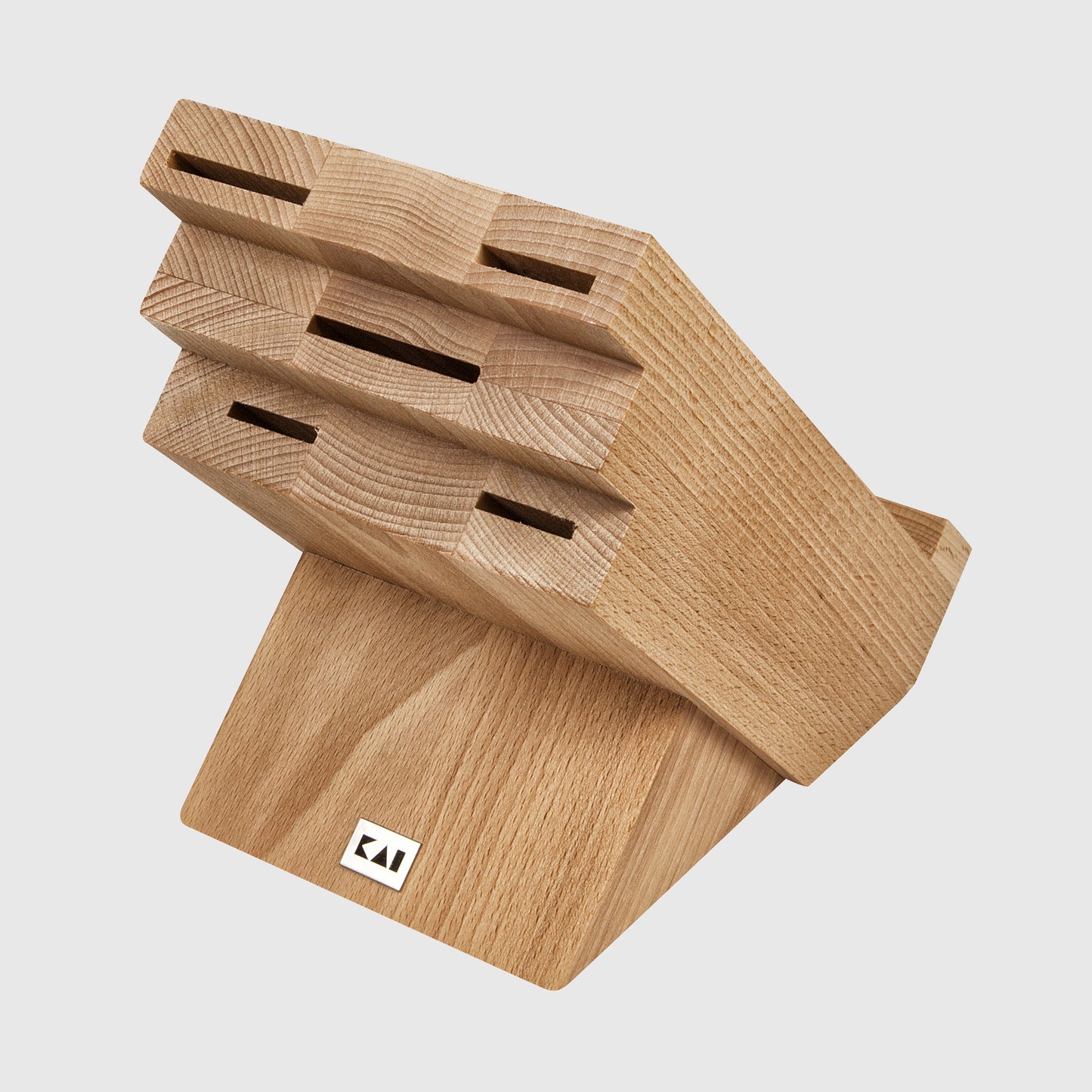 Kai Multilevel Knife Block Beech
