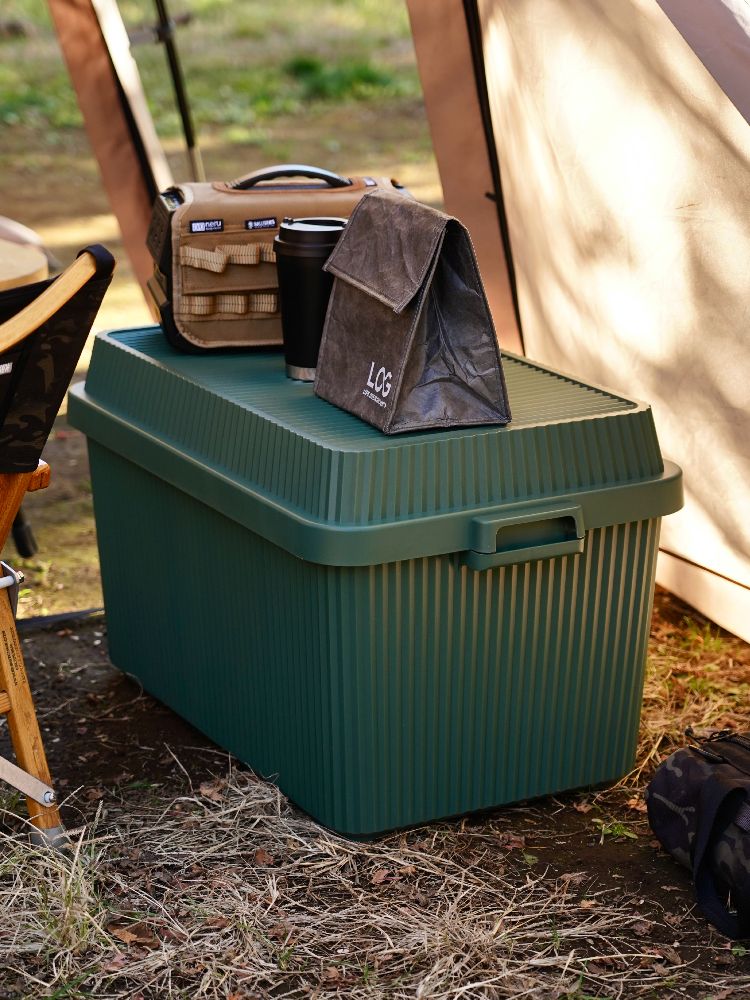 Multi-Purpose Stack-up Storage Container 83L - Green