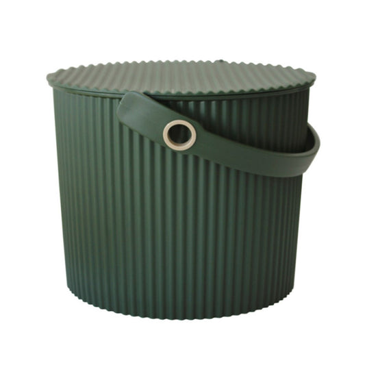 Hachiman Garden Tool Storage Bucket 8L - Dark Green