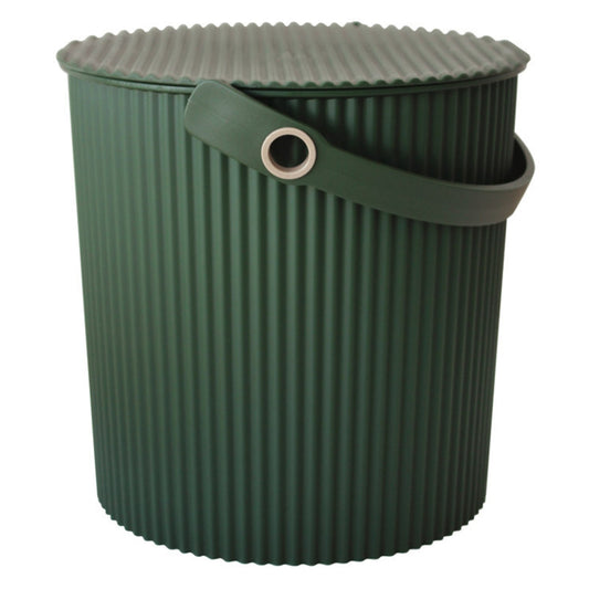 Hachiman Garden Tool Storage Bucket 10L - Dark Green