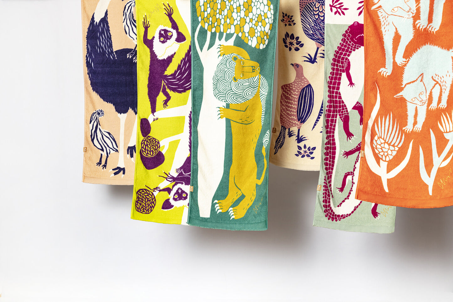 Towel Tenugui: The Aye-Aye Sisters 90x34cm