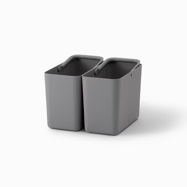 Like-it Slim Storage Inner Box 4.5L 2-Piece Set - Grey
