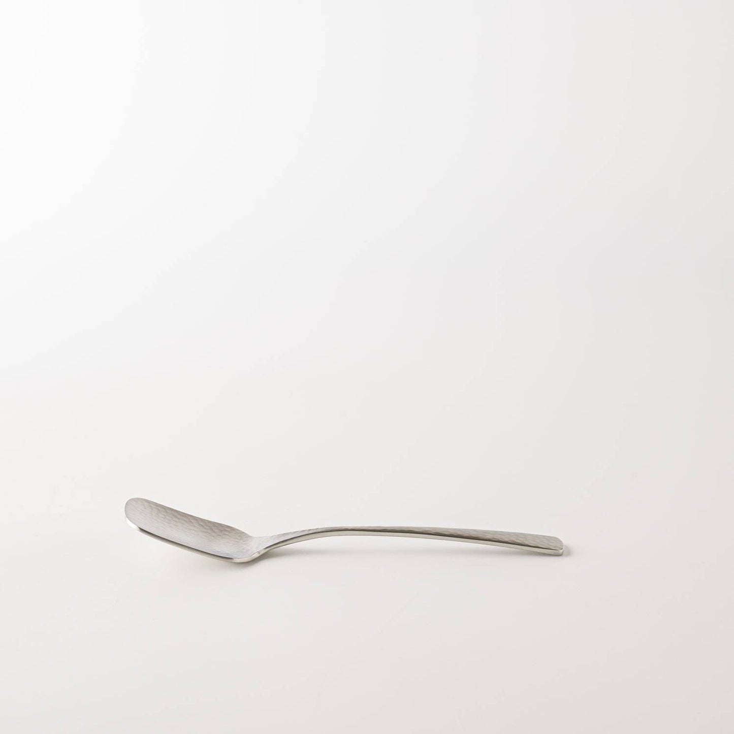 Nagomi Hammered Finish Ice Cream Spoon 13cm