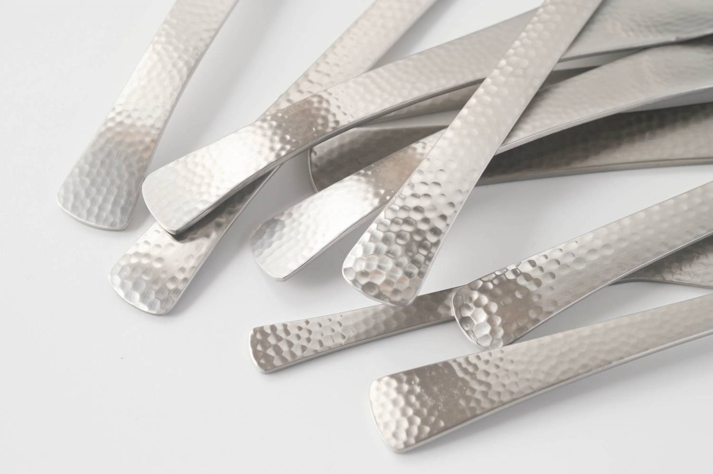 Nagomi Hammered Round Serving Spoon 21cm