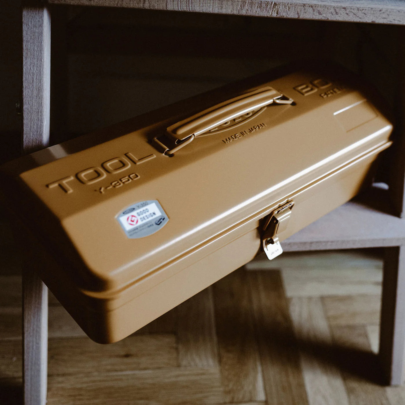 Toyo Steel Camber-top Toolbox Y-350 Mustard