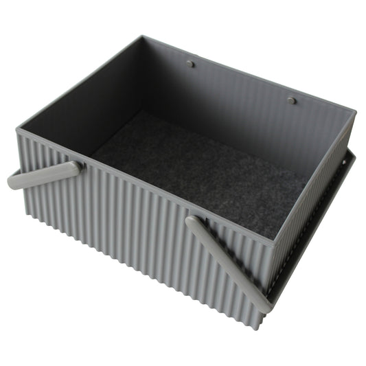 Hachiman Omnioffre L Storage Box - Light Grey