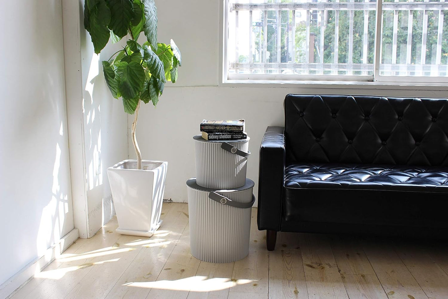 Omnioutil L Bucket 10L Light grey