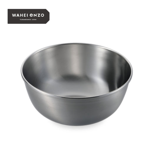 Enzo Stainless Steel Deep Mixing Bowl 24cm