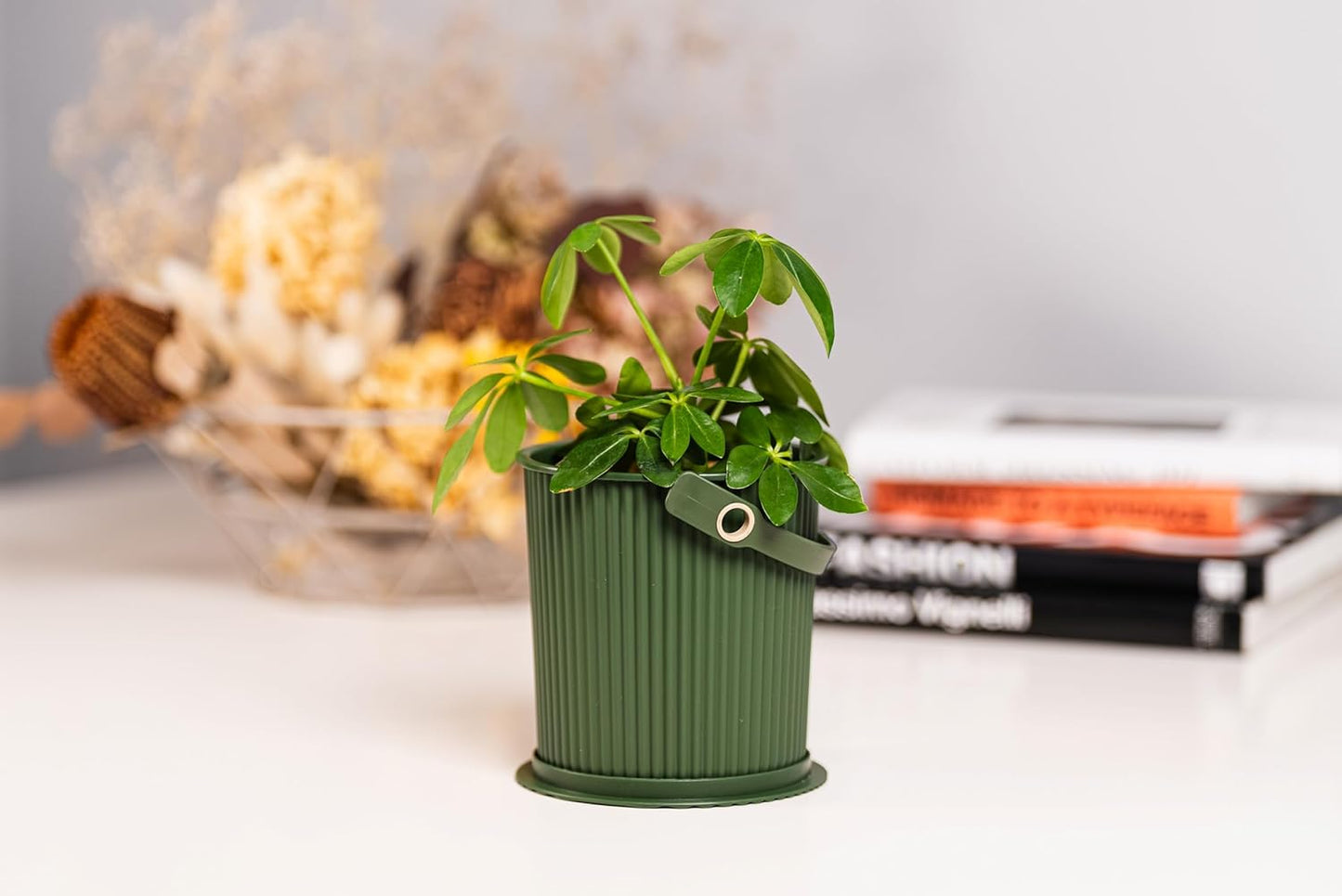 Hachiman Omnioutil baby Storage Bucket 0.7L - Dark Green