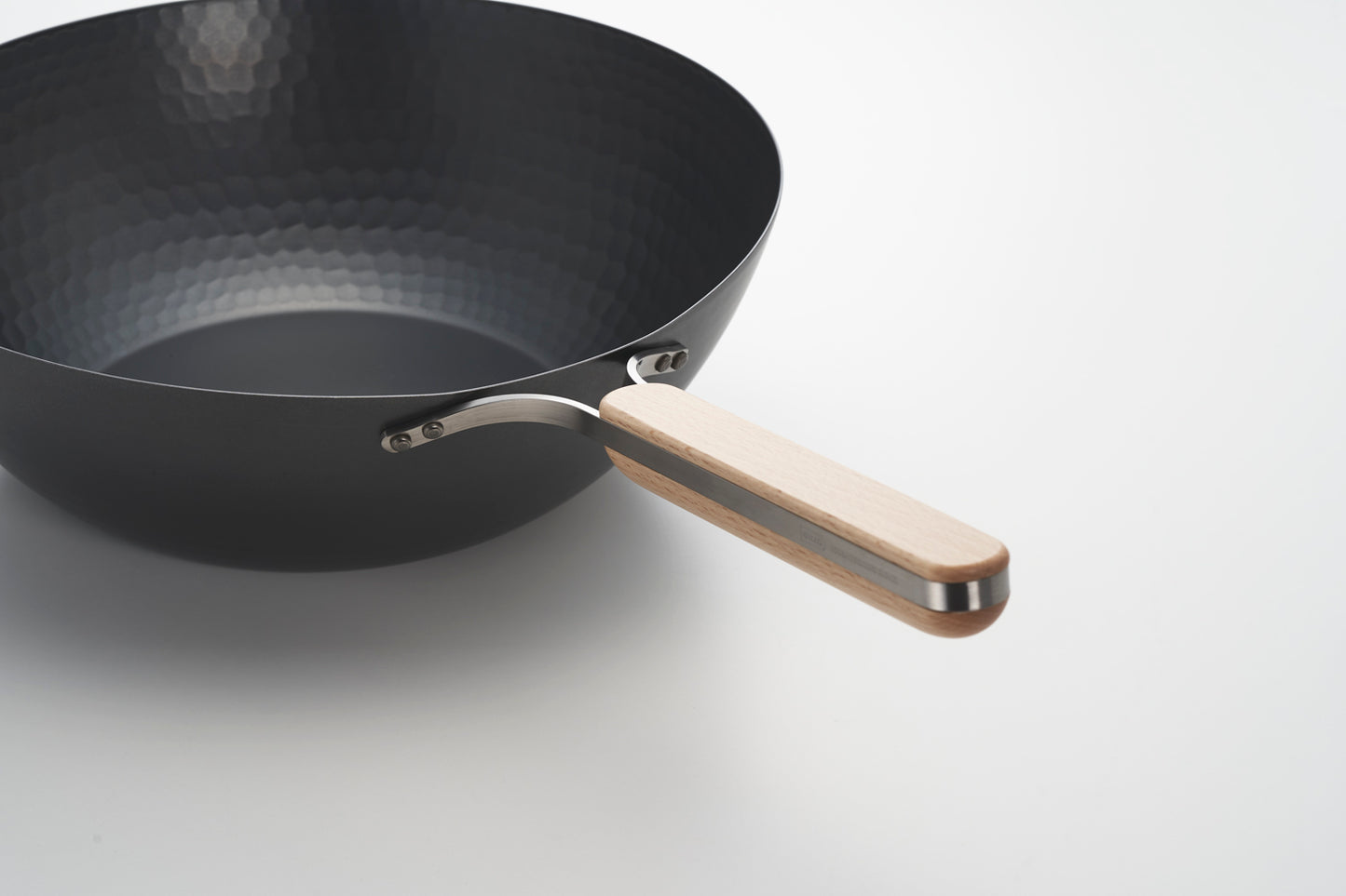 Nitrided Carbon Steel Wok Pan 32cm